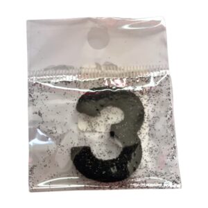Fab Icing Black Numbers
