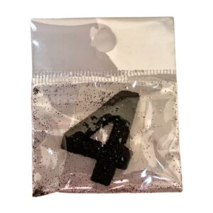 Fab Icing Black Numbers