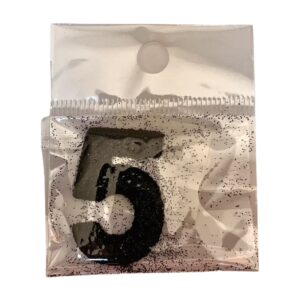 Fab Icing Black Numbers
