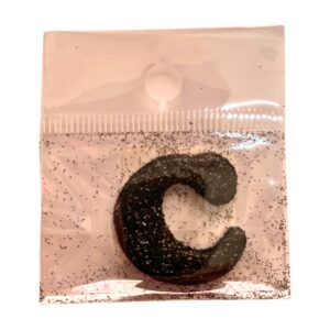 Fab Icing Black Alphabet Letters