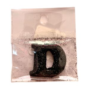 Fab Icing Black Alphabet Letters