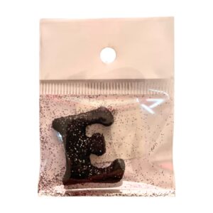 Fab Icing Black Alphabet Letters