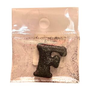 Fab Icing Black Alphabet Letters