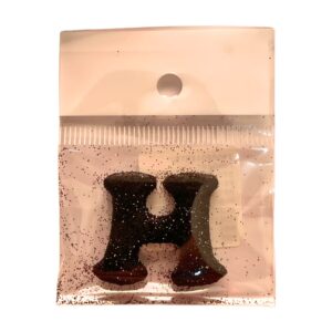Fab Icing Black Alphabet Letters