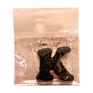 Fab Icing Black Alphabet Letters