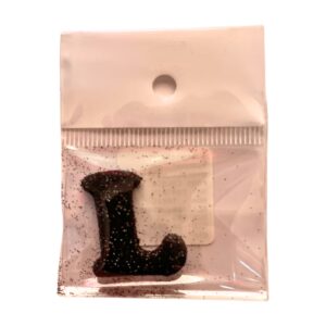 Fab Icing Black Alphabet Letters