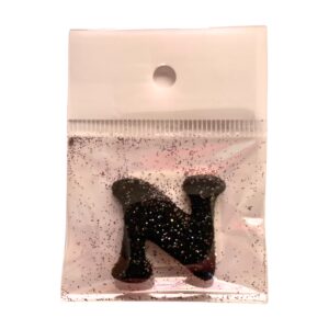 Fab Icing Black Alphabet Letters