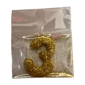 Fab Icing Gold Numbers