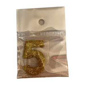 Fab Icing Gold Numbers