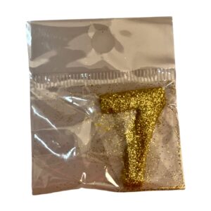 Fab Icing Gold Numbers