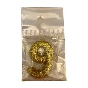 Fab Icing Gold Numbers