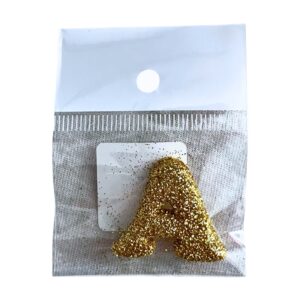 Fab Icing Gold Alphabet Letter A