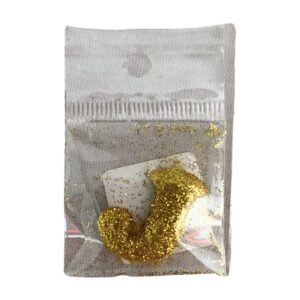 Fab Icing Gold Alphabet Letter J