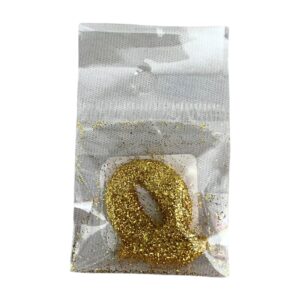 Fab Icing Gold Alphabet Letter Q