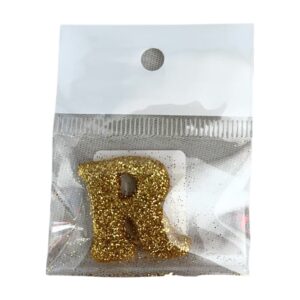 Fab Icing Gold Alphabet Letter R