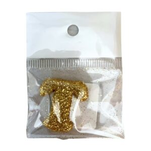 Fab Icing Gold Alphabet Letter T