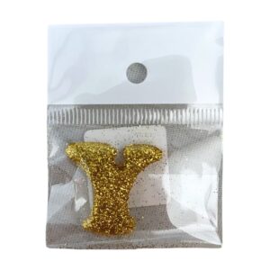 Fab Icing Gold Alphabet Letter Y