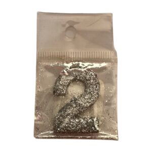 Fab Icing Silver Numbers