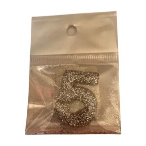 Fab Icing Silver Numbers
