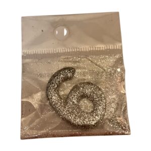 Fab Icing Silver Numbers