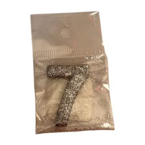 Fab Icing Silver Numbers