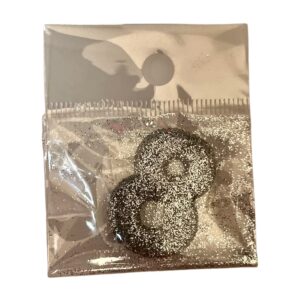 Fab Icing Silver Numbers