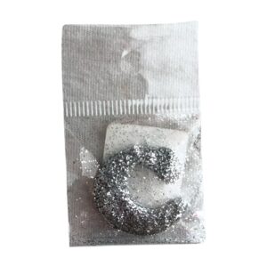Fab Icing Silver Alphabet Letter C