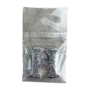 Fab Icing Silver Alphabet Letter H