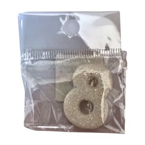 Fab Icing White Numbers