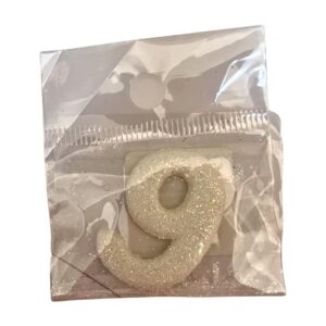 Fab Icing White Numbers