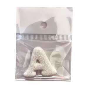Fab Icing White Alphabet Letters