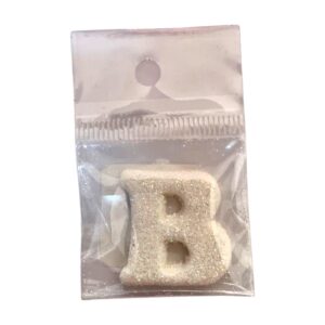 Fab Icing White Alphabet Letters