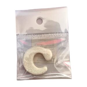 Fab Icing White Alphabet Letters