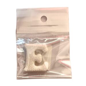 Fab Icing White Alphabet Letters
