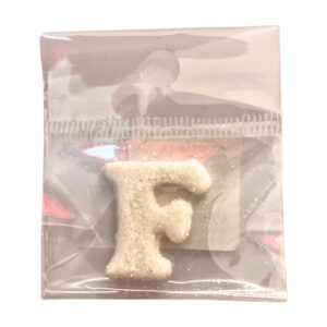 Fab Icing White Alphabet Letters