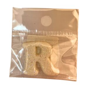 Fab Icing White Alphabet Letters