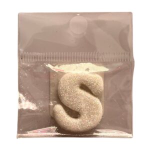 Fab Icing White Alphabet Letters