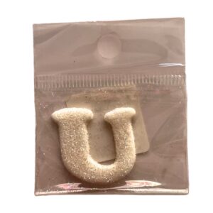 Fab Icing White Alphabet Letters