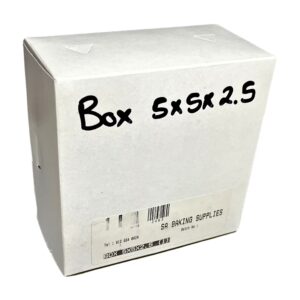Box 5x5x2.5