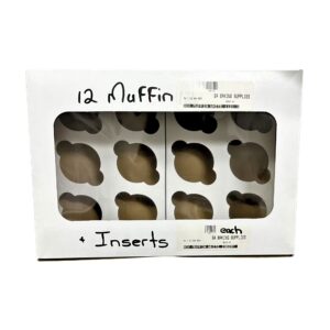 Box Muffin White (12)