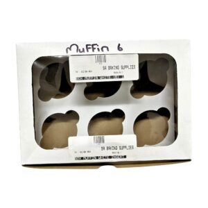 Box Muffin White (6)