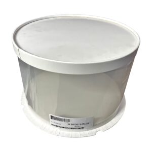 Cake Dome Round Plastic 10″
