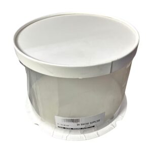 Cake Dome Round Plastic 9″