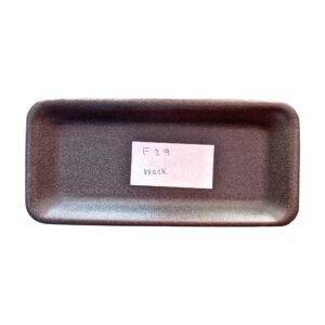 F29 Black Polistiren Tray