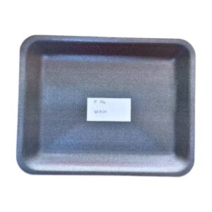 F34 Black Polistiren Tray