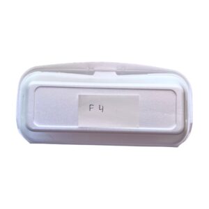 F4 White Polistiren Container