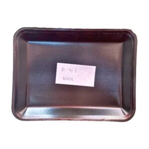F71s Black Polistiren Tray