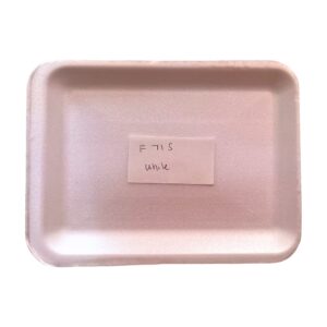 F71s White Polistiren Tray