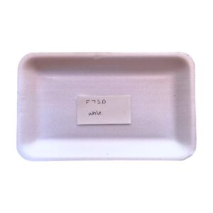 F73d White Polistiren Tray
