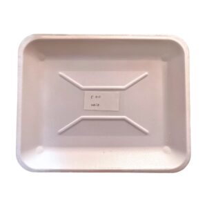 F80 White Polistiren Tray